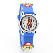 Load image into Gallery viewer, 3D Cartoon Super mario doll kids Watch