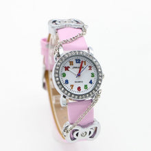 Load image into Gallery viewer, children wristwatches rosette cartoon